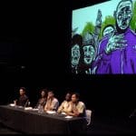 Still image from the 'Do Mandem Need Feminism?' event at the Arnolfini in Bristol