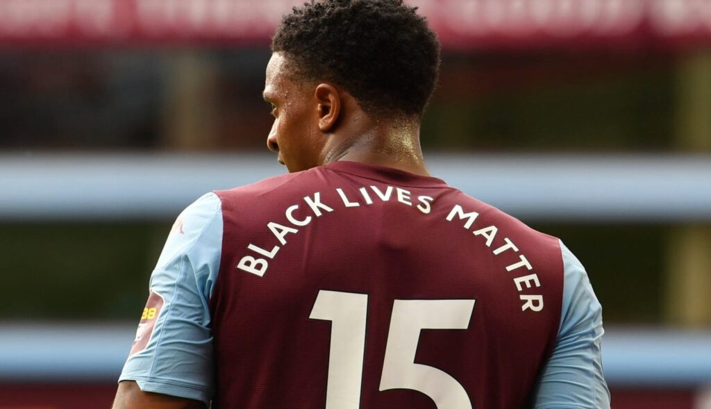 racism in football - black lives matter